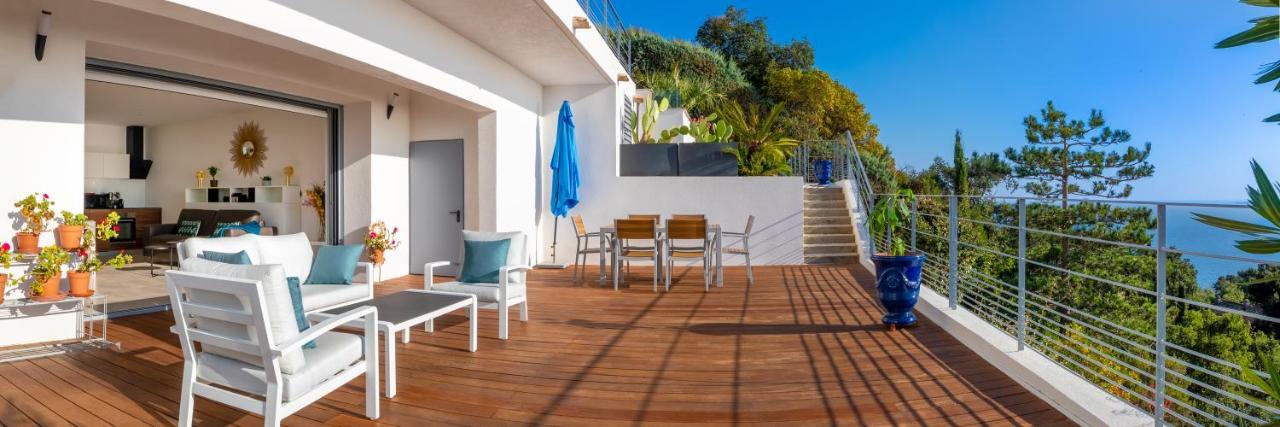 Vistazur Luxueux Appartement Avec Terrasse Et Piscine Le Le Rayol-Canadel-sur-Mer Eksteriør billede